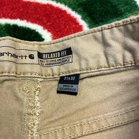 Carhartt Men's Rugged Relaxed Fit Canvas Work Pants - Picture 3 of 4